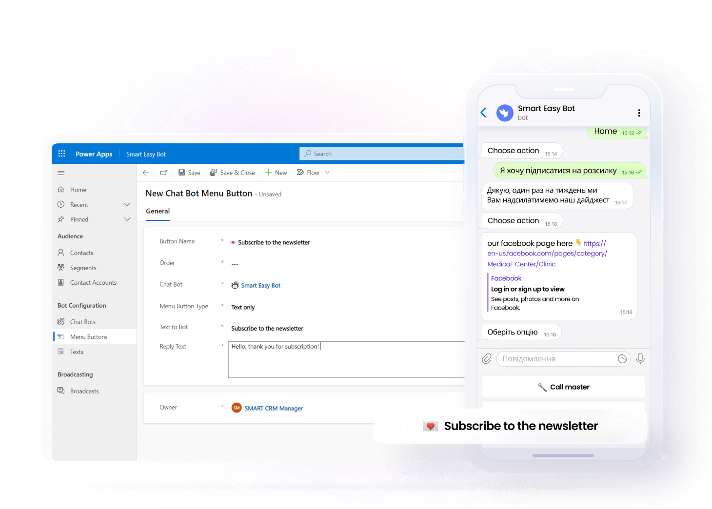 приклад створення своїх кнопок