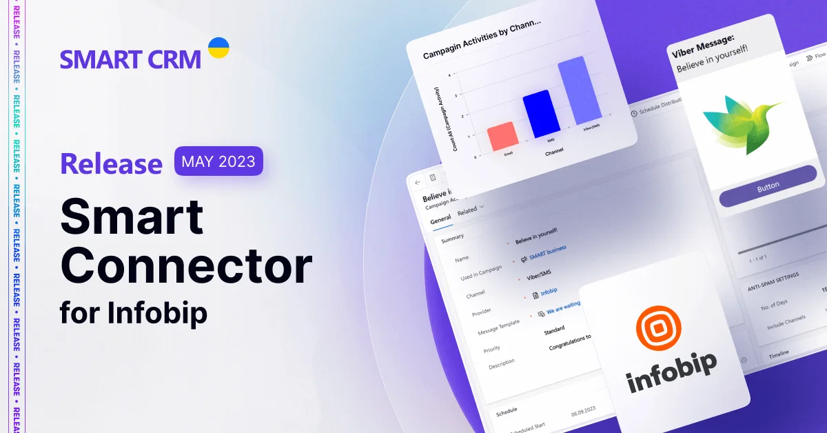 SMART Connector for Infobip: regular release of the SMART CRM