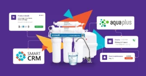 Візуалізація керованого сервісу Aqua Plus у SMART CRM